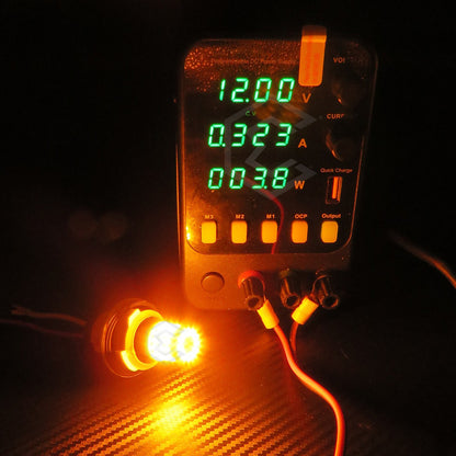 Par De Focos 1157 1034 2 Polos Canbus 57 Hiperled Fijo 12v