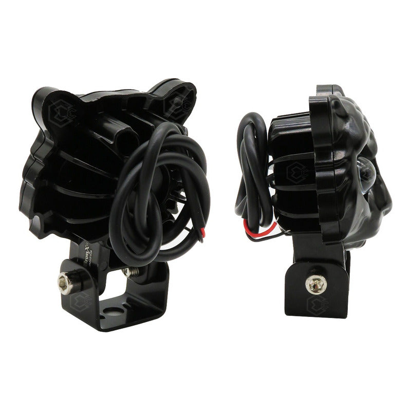 Faros Universal Tigre 12 Hiperled 4 Funciones 12-24v Bicolor