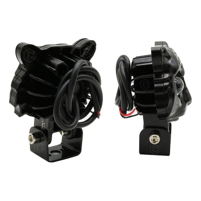 Faros Universal Tigre 12 Hiperled 4 Funciones 12-24v Bicolor