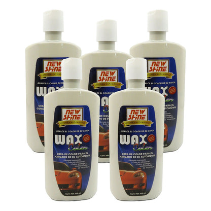5 Cera Wax De Color Proteje Y Resalta El Brillo En Pintura