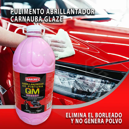 Abrillantador Cera Qm 5lt Pintura Acabado Cristal Margrey Agua
