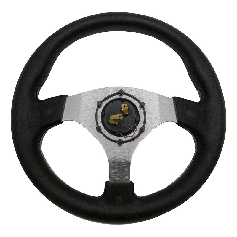 Volante Deportivo Universal De Metal Con 9 Pernos 320mm