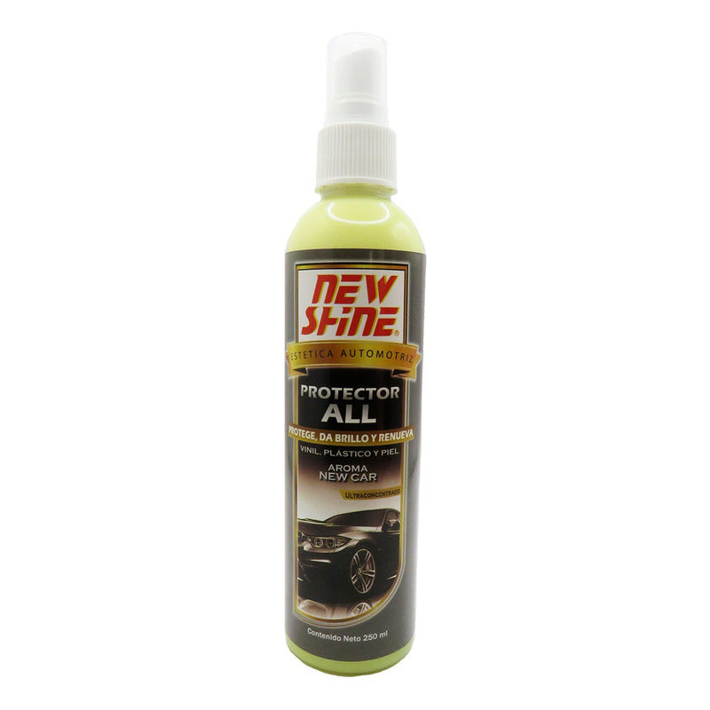 5 Protector All Brillo Renueva Vinil Plastico Piel Aromas