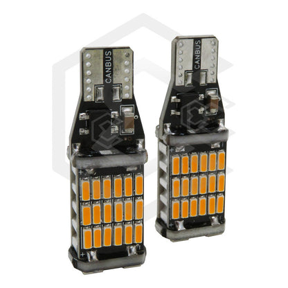 2 Foco De Pellizco Led T15 W16w T16 921 Canbus Para Reversa