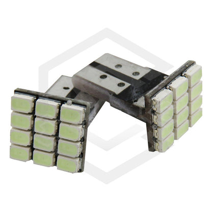 Par De Focos De Pellizco 12 Leds Luz Interior Alta Intencida
