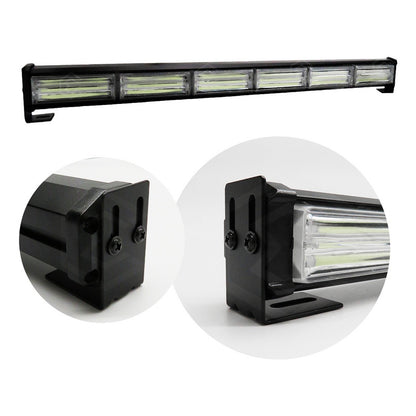 Barra Torreta Led Cob 6 Módulos Estrobo Código 16 Funciones