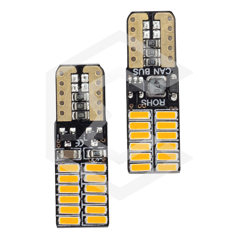Par Focos De Pellizco 24 Led Canbus Alta Intensidad 12v