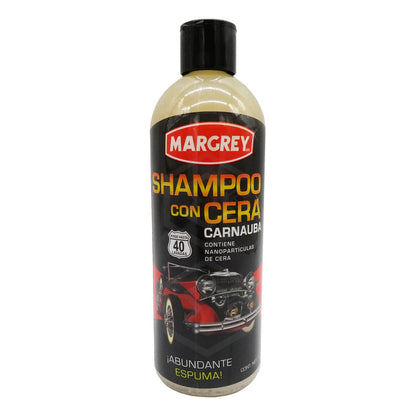 Kit Polish Rojo Rosa Blanco Shampoo C/ Cera Acrilica Margrey