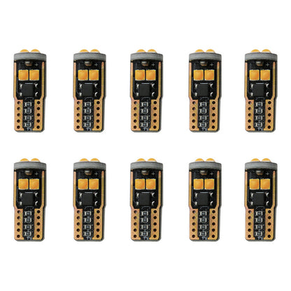 Kit 10 Focos Pellizco 6 Led Burbuja Canbus Super Potente 12v