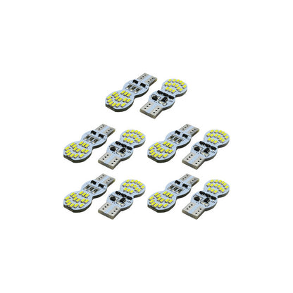 10 Foco De Pellizco T10 30 Led Secuencial Stop Direccional