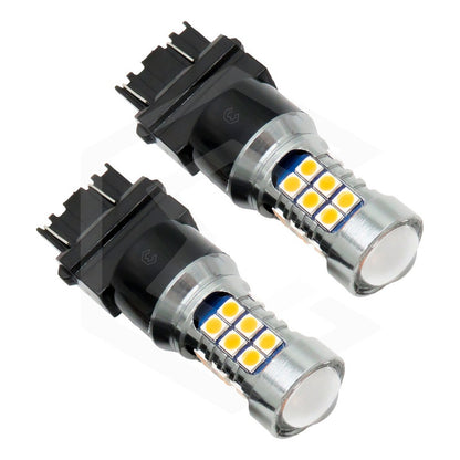 2 Focos 27 Led 1156 1157 3157 7440 7443 No Error Stop Cuarto