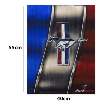 Toalla De Microfibra Para Auto Ford Mustang Clásico 55x40