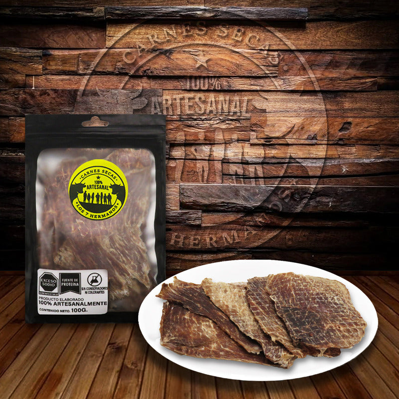 Carne Seca Laminada Artesanal Res Calidad Premium Snack 100g