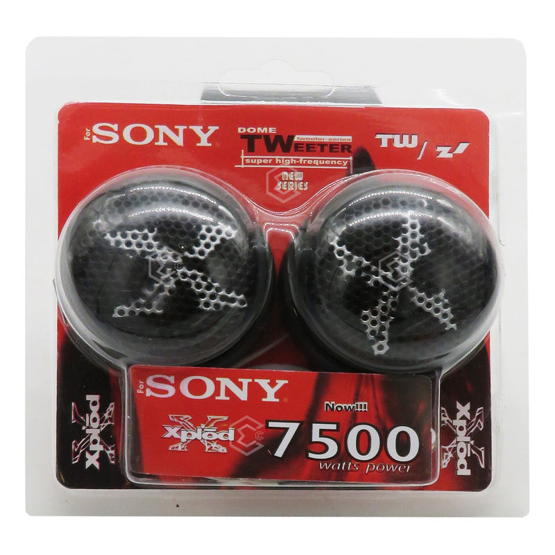 Par De Tweeters Grande Varias Marcas Bocina Negro 7500 Watts