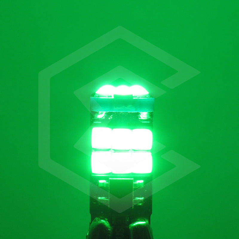 Kit De 10 Focos Pellizco T10 15 Leds Burbuja Doble Polaridad