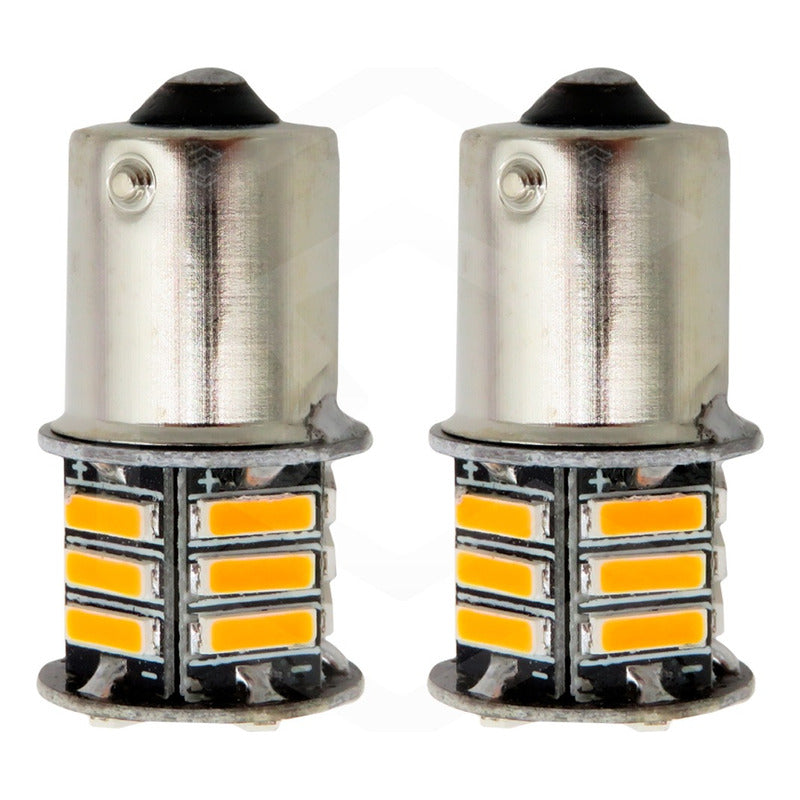 10 Focos 18 Leds 1156 1157 3156/7 7440/3 Fijo Cuartos Stop