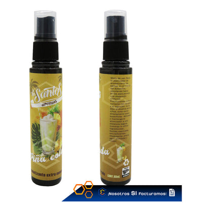 2 Aromatizante Botella Spray Liquido 60ml Auto Casa Ambiente