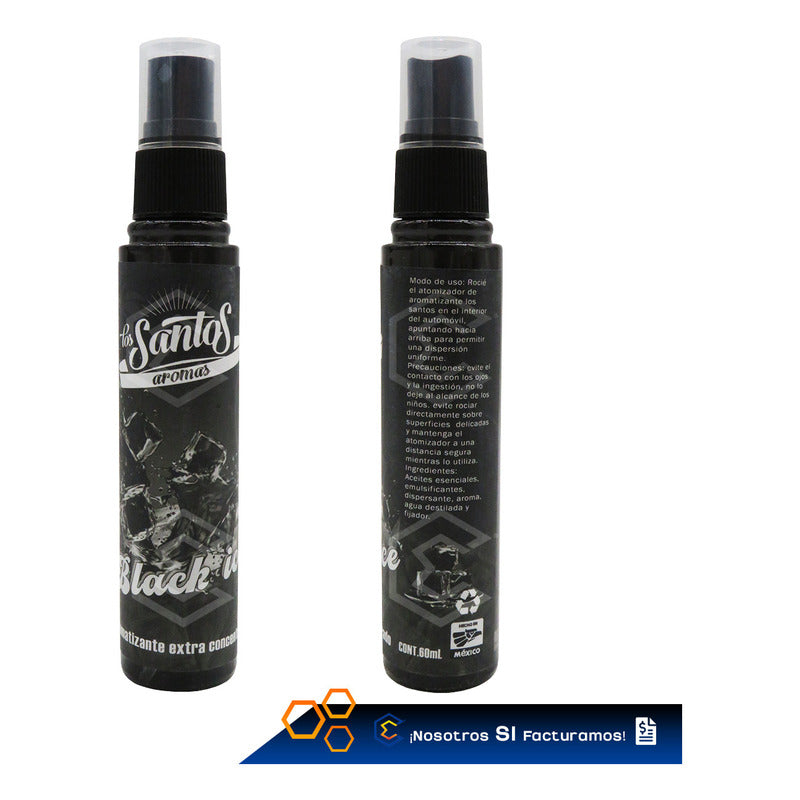 2 Aromatizante Botella Spray Liquido 60ml Auto Casa Ambiente