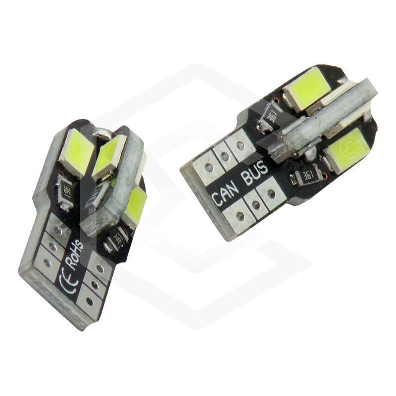 Par Focos De Pellizco 8 Led Canbus Alta Intensidad 12v