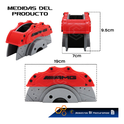 Porta Lápices Organizador De Escritorio Amg Caliper 3d Petg