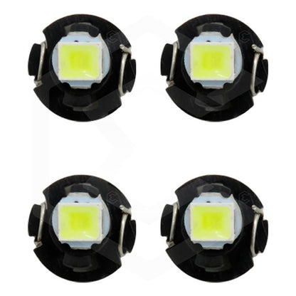 Kit 4 Focos Led T3 Clúster Para Tablero Mandos Fija 12v