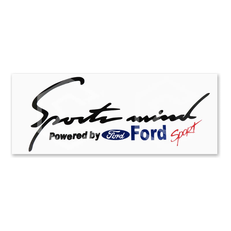 Calcomanía Sport Mind Ford Sticker Vinil Auto Moto 25cmx10cm