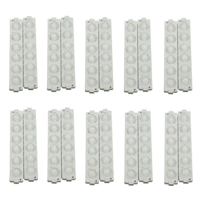 10 Módulos 12 Leds Código 3 Funciones Grúa Torrera 6w