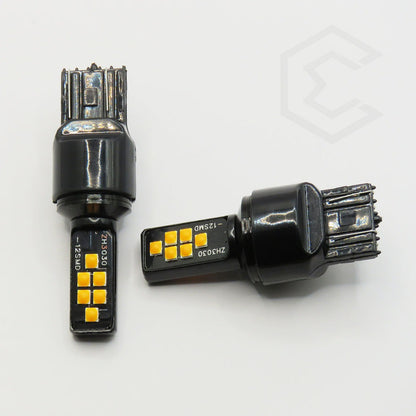 2 Focos 12 Led Canbus Cuarto Stop 12-24v 1156 57 3157  7507