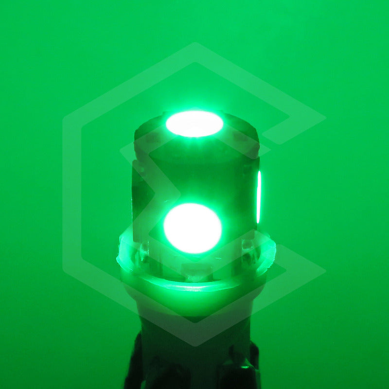 Kit 10 Focos Pellizco 5 Leds 5050 T10-158 Color A Eligir