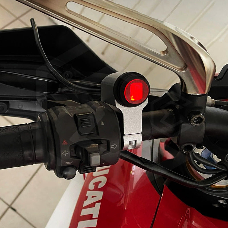 Switch Para Moto Interruptor Universal Luces Un Paso Con Luz