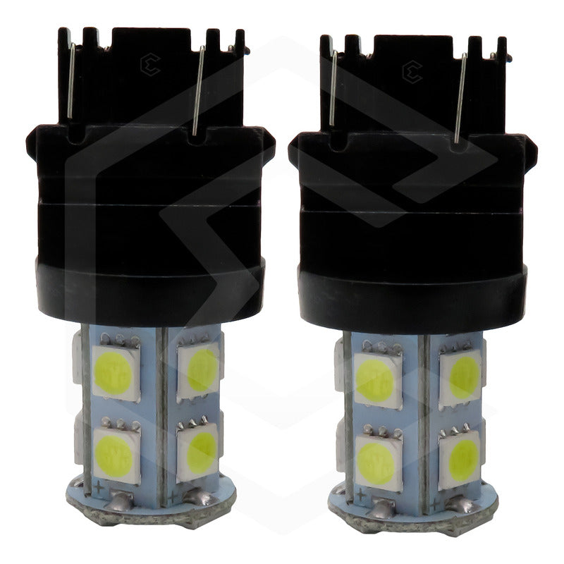 Par Focos 3157 13 Leds Cuartos Stop Direccional Estrobo 12v