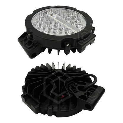 Par Faros Redondo Exploradores 45 Leds Fijo 36,000lm 12-24v