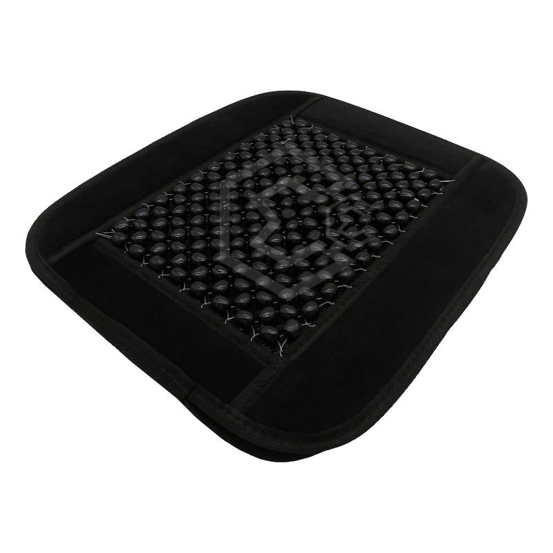 Respaldo Universal Asiento Bolitas De Madera Color A Elegir