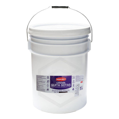 Crema Quita Gotas Vidrios Y Cristales Cubeta 19lt Margrey