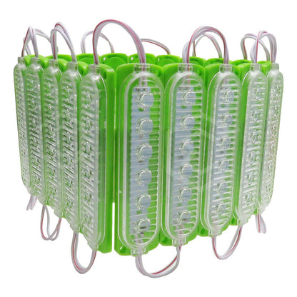 20 Módulos 6 Led Acrilico Alta Intensidad Color A Elegir 12v