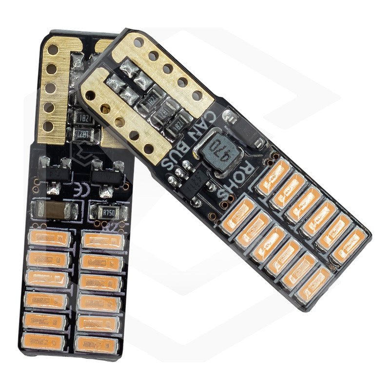 Kit 5 Par Focos De Pellizco 24 Led Canbus Alta Intensidad