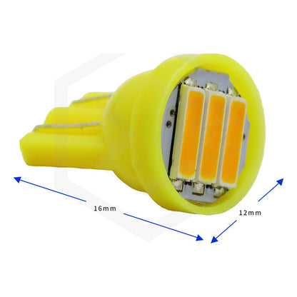 Par De Focos De Pellizco 3 Leds Grande Super Potente 12v