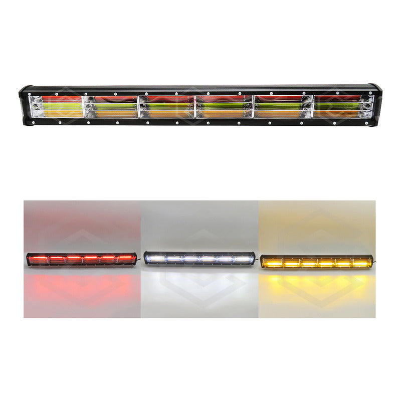 Barra Led 25.9'' Multicolor Fijo 4 Funcion Estrobo 12-24 4x4