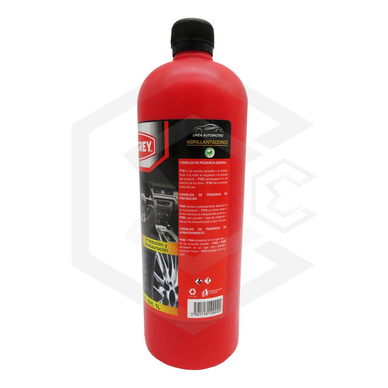 Autobrillo A 1l Abrillanta Protege Tablero Llanta Margrey Blanco