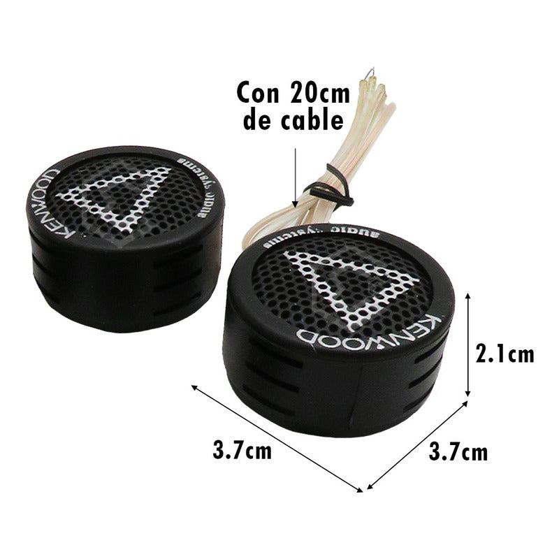 10 Pares Tweeters Chico Varias Marcas Bocina Negro 6000watts