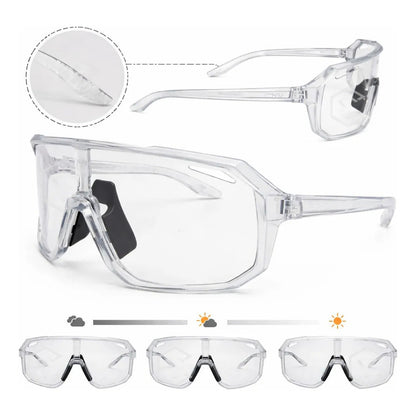 Lentes Gafas Transparente Fotocromática Con Proteccion Uv400 Transparente