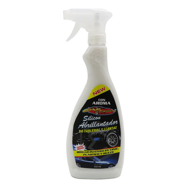 3 Silicón Abrillantador Tableros Llantas Brillo Intenso Pist Beige