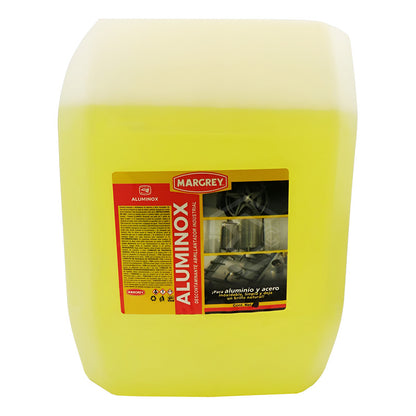 Abrillantador Para Aluminio Margrey Aluminox Porrón 20lt Amarillo