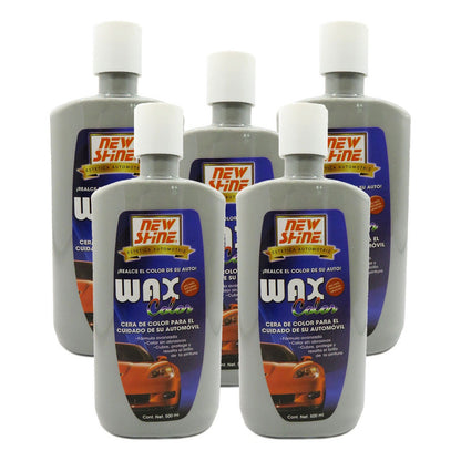 5 Cera Wax De Color Proteje Y Resalta El Brillo En Pintura