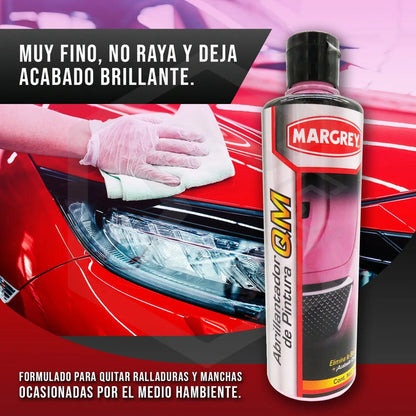 3abrillantador Cera Qm 500ml Pintura Acabado Cristal Margrey