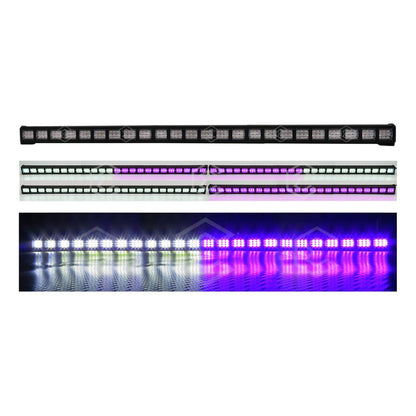Barra 432 Led 19 Funciones 24 Módulos Bicolor Estrobo 12-24v