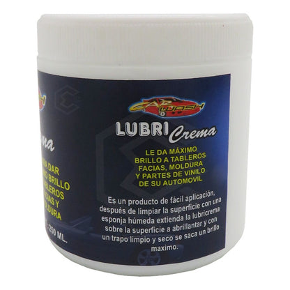 5 Abrillantador Automotriz De Tableros Facias Molduras 250ml Beige