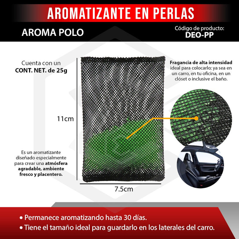 2 Aromatizante Para Auto Desodorante Perla Casa Oficina 25gr