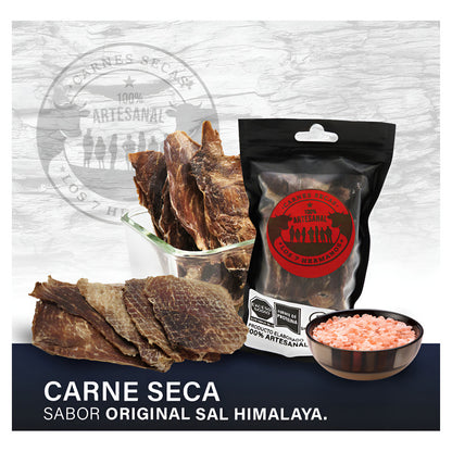Carne Seca Laminada Artesanal De Res Sal Himalaya Snack 50g