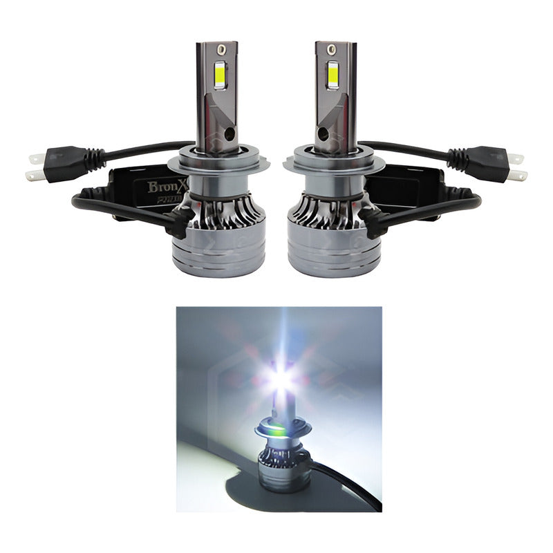 Kit Focos H7 C/ Canbus Csp3570 W7 C/ Ventilador Alta O Baja H7